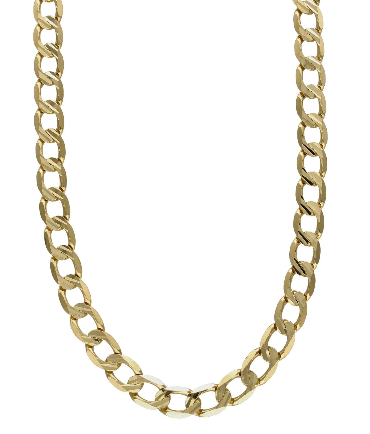 Złoty łańcuszek 585 pancerka 8 mm DIA-LAN-7859PAVE-585 8mm. Klasyczny i uniwersalny łańcuszek o splocie pancerki, wykonany z żółtego złota próby 585 o wadze około 34,33 gram. Łańcuszki to uniwersalne dodatki, które sprawdzają (1).jpg